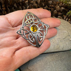 Alyssa Celtic Knot Brooch