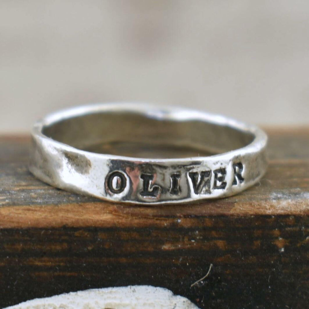 Personalized Stack Ring