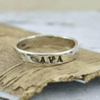 Personalized Stack Ring
