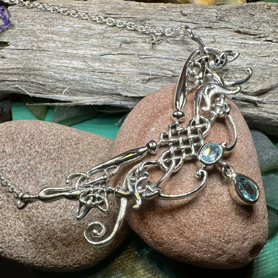 Aife Goddess Celtic Knot Necklace