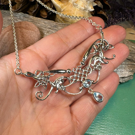 Aife Goddess Celtic Knot Necklace