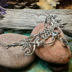 Aife Goddess Celtic Knot Necklace