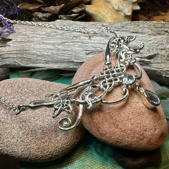 Aife Goddess Celtic Knot Necklace