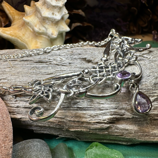 Aife Goddess Celtic Knot Necklace