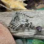 Aina Celtic Amethyst Necklace