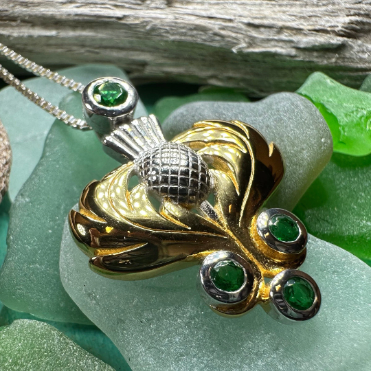 Aberdeenshire Thistle Necklace