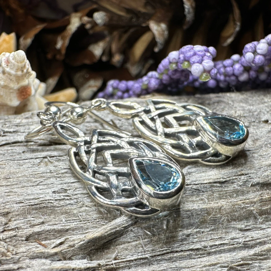 Abria Celtic Knot Earrings