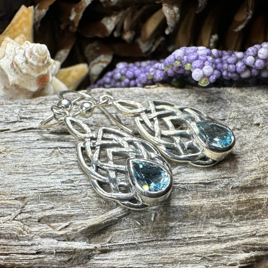 Abria Celtic Knot Earrings