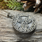 Adalgard Celtic Spiral Necklace