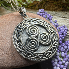 Adalgard Celtic Spiral Necklace