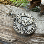 Adalgard Celtic Spiral Necklace