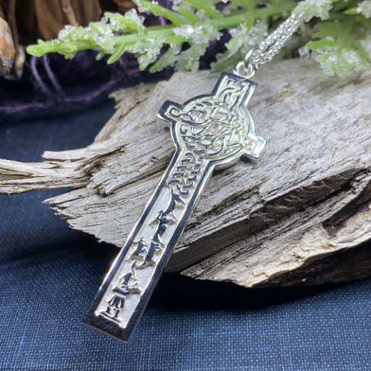 Alexander Scottish Celtic Cross Necklace