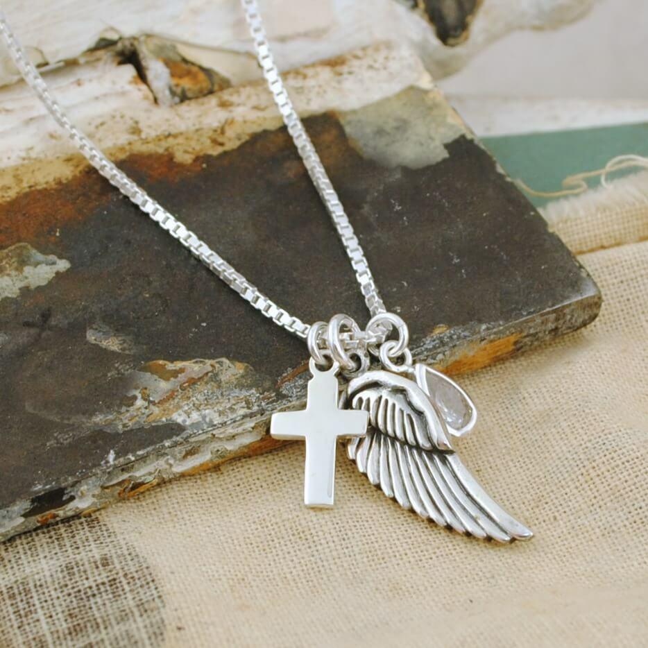 Wing and a Prayer Necklace